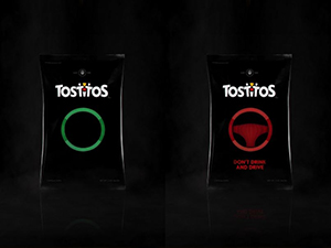 If you’ve been drinking, this chip bag knows